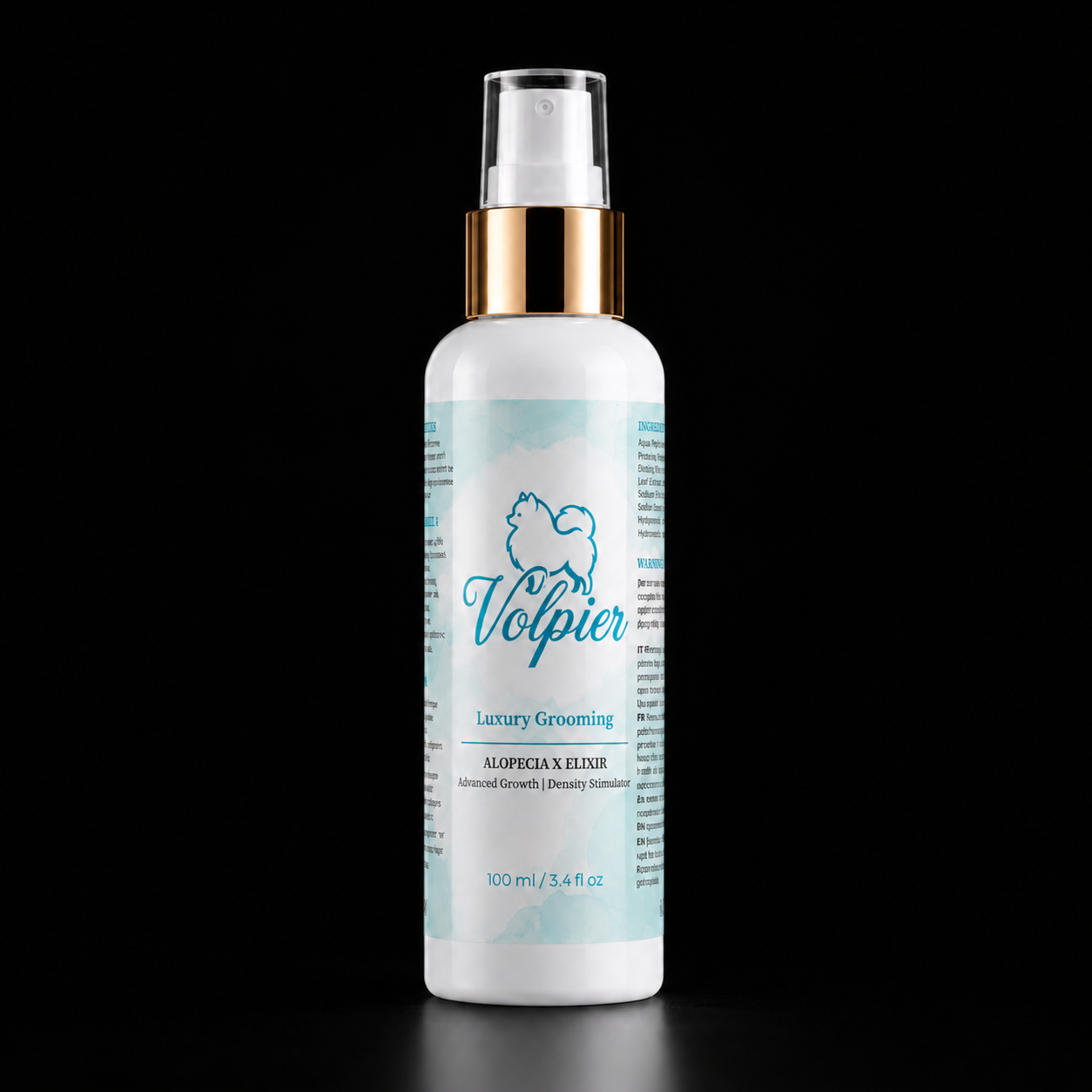 Volpier Dermaluxe™| Advanced dermatological lotion for BSD, Alopecia X, and coat regeneration