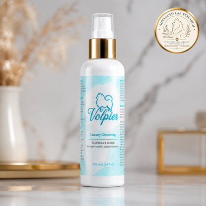 'Volpier Dermaluxe™' Lozione dermatologica avanzata per BSD, Alopecia X e rigenerazione del mantello