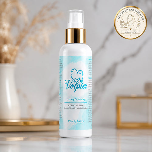 'Volpier Dermaluxe™' Lozione dermatologica avanzata per BSD, Alopecia X e rigenerazione del mantello