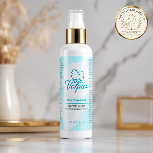 'Volpier Dermaluxe™' Lozione dermatologica avanzata per BSD, Alopecia X e rigenerazione del mantello