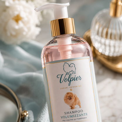 Volpier Nuvola Reale™| Shampoo Volumizzante per Volpini di Pomerania
